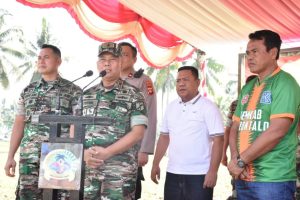 Lomba Pacuan Roda Sapi Tradisional Kejuaraan Danrem Cup Tahun 2023 Resmi Dibuka