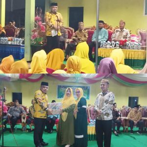 Hadiri Kegiatan Halal Bi Halal, Hendra Hemeto Lantik Lembaga LPTQ Kecamatan Asparaga