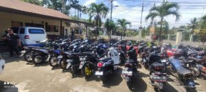 Tindak Lanjuti Aduan Keluhan Masyarakat Terkait Balapan Liar, Polres Gorontalo Amankan 34 Ranmor