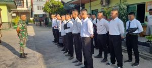 70 Orang Calon Komcad Kodim Jajaran Korem 133/NW Fi Berangkatkan Ke Secata Rindam XIII/Merdeka