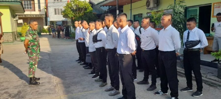 70 Orang Calon Komcad Kodim Jajaran Korem 133/NW Fi Berangkatkan Ke Secata Rindam XIII/Merdeka