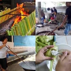 Asap Mengepul, Semarak Lebaran Ketupat Mulai Terlihat Di Beberapa Kecamatan Di Kabupaten Gorontalo