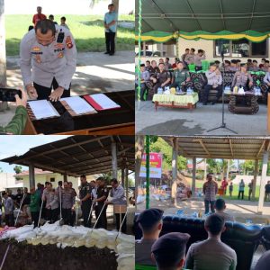 Jajaran Kepolisian Musnahkan Barang Bukti Minuman Beralkohol, Guna Memberantas Penyakit Masyarakat