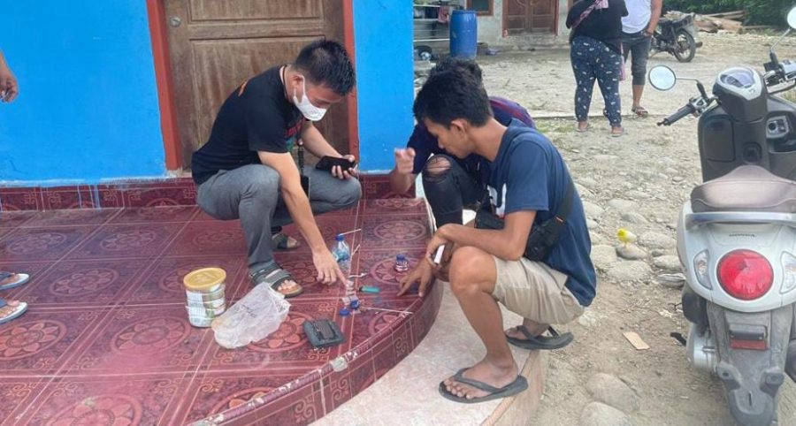 Dua Pemuda Asal Moutong Diamankan Satres Narkoba Polres Pohuwato, Diduga Miliki Sabu