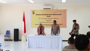 Jamin Keamanan Karyawan, PGP Teken MoU Bersama Polda Gorontalo