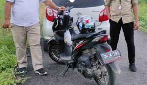 Diparkir Depan Studio Erchi, Motor Milik Wartawati TVRI Pohuwato Hilang di Curi