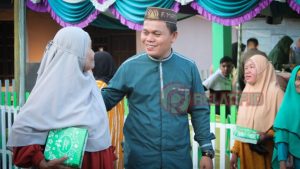 Febriyanto Mardain Sapa Konstituennya di Dusun Hutino Kecamatan Buntulia