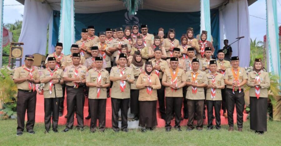 Jadi Tuan Rumah Pertihusada III, Kwarcab Pohuwato Fokus Tekan Angka Stunting Bagi Kader Pramuka