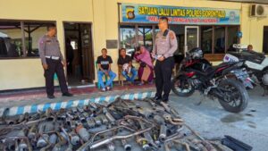 Operasi Patuh Berakhir, 246 kendaraan Terjaring Selama 14 Hari Pelaksanaan Razia Satuan Lantas Polres Gorontalo