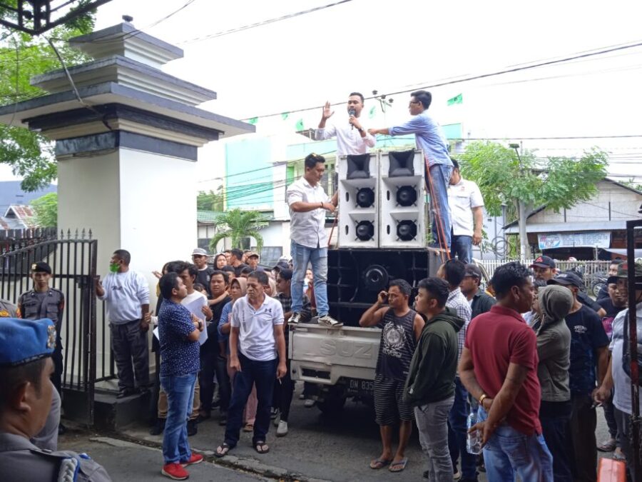 Dinilai Tidak Profesional, Aliansi Gempar Minta Kapolda Gorontalo Evaluasi Kapolres Gorut Dan Penyidik Polsek Boliyohuto