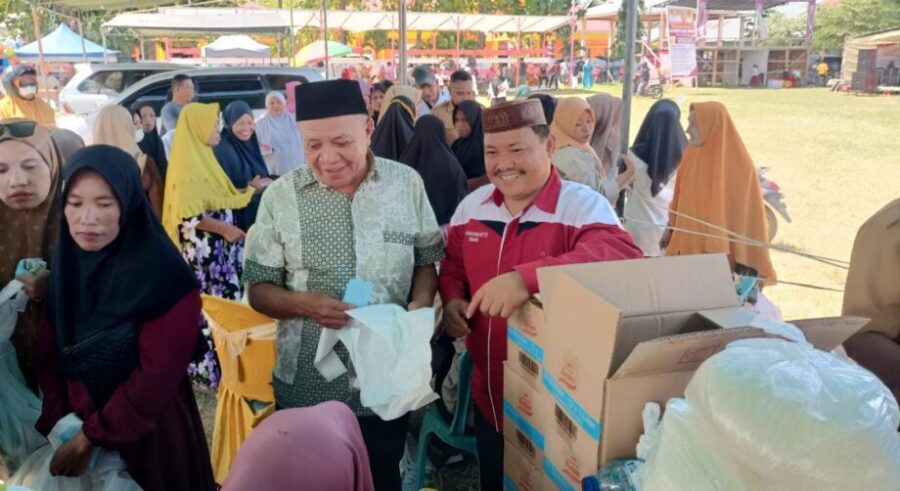 Disperindagkop-UKM Pohuwato Berhasil Jual 10.200 Paket Sembako Murah Selama Gebyar SMS