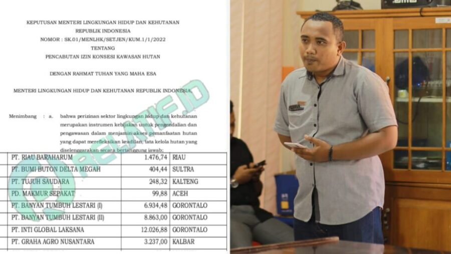 Diduga Izin Konsesi Kawasan Hutan PT.IGL Dicabut, Fahri : Pemda dan DPRD Jangan Diam