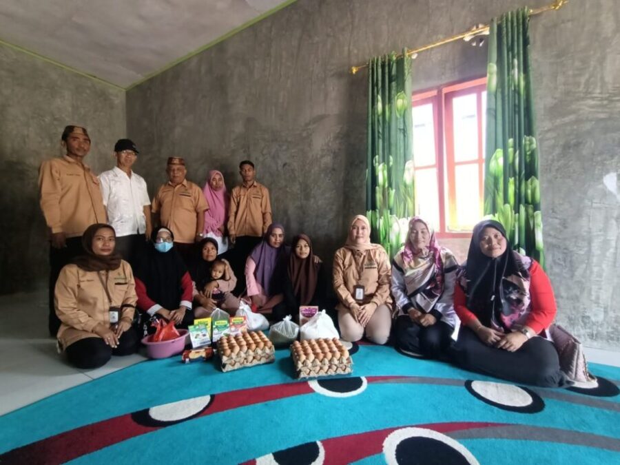 Sasar Para Mustahik di Wilayah Randangan, Baznas Pohuwato Salurkan Bahan Pokok Cegah Stunting