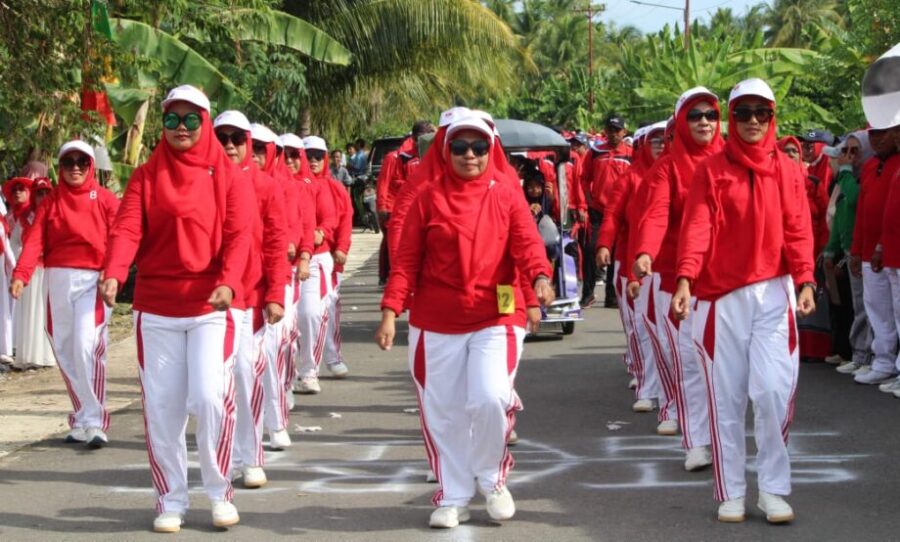Semarak Kemerdekaan RI ke-78, Keluarga Besar SMAN-1 Paguat Ikut Berpartisipasi