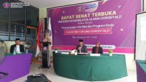 Enam Calon Rektor UNU Gorontalo Ikuti Penyampaian Visi Misi