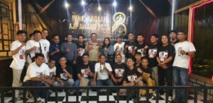 Disela Kesibukan, Syarif Mbuinga Hadiri Malam Puncak AJP Award 2023