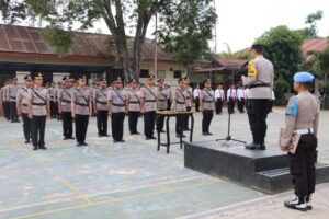 Polres Gorontalo Kembali Laksanakan Sertijab Sebagai Bentuk Penyegaran