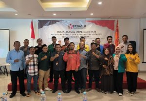 Tingkatkan Pengawasan Partisipatif Pada Pemilu Serentak Tahun 2024, Bawaslu Kabupaten Gorontalo Gelar Sosialisasi