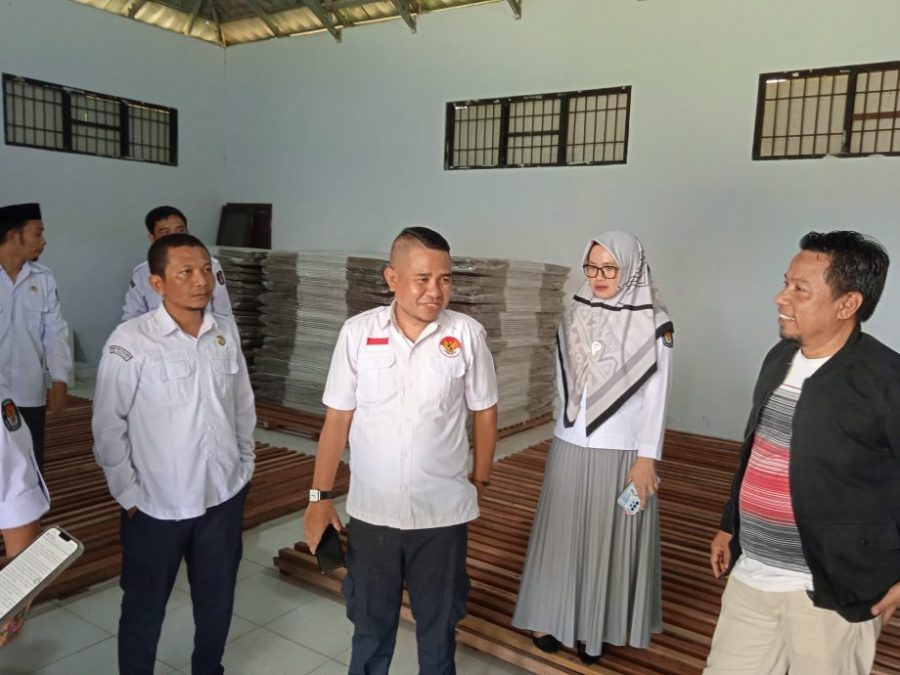 Kotak Suara Berjumlah 6.063 Ribu Untuk Pileg dan Pilpres 2024 Sudah Diterima KPU Kabupaten Gorontalo
