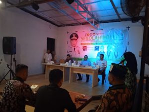 HMI Dan Kesbangpol Provinsi Gorontalo Gelar Sekolah Politik, Ismail Pakaya : Partisipasi Pemilih Menentukan Masa Depan