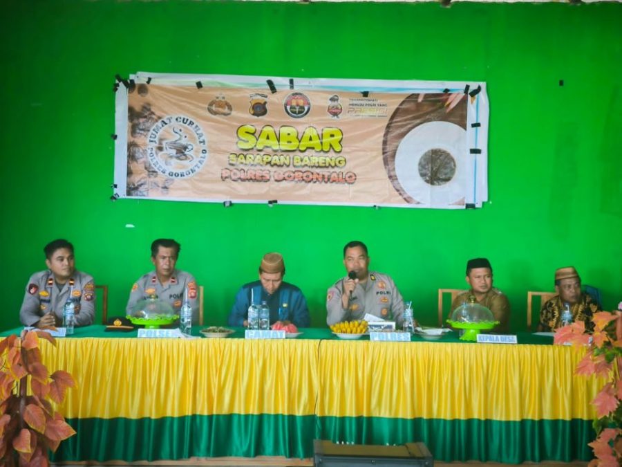 Miras Kembali Jadi Pokok Keluhan Masyarakat Di Jumat Curhat Polsek Mootilango