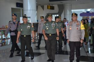 Danrem 133/NW Sambut Kedatangan Pangdam XIII/Merdeka Di Gorontalo