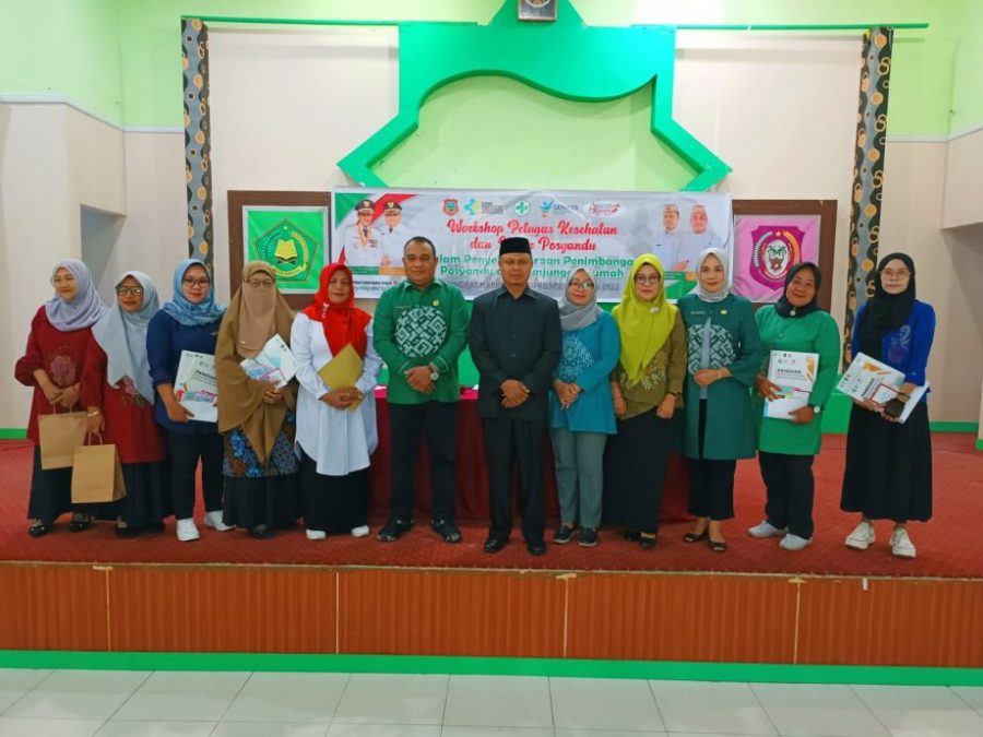 Dinas Kesehatan Kabupaten Gorontalo Gelar Workshop Dan Pelatihan Kader Posyandu