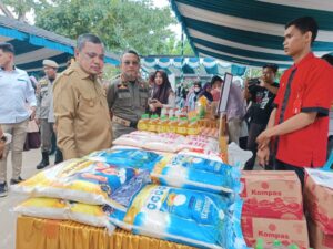 Wakil Bupati Gorontalo Harap Gerakan Pasar Murah Dapat Membantu Masyarakat