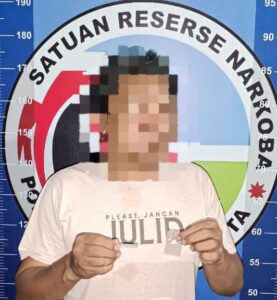 Berstatus Honorer, Warga Kota Gorontalo Diciduk Polisi Gegara Narkoba