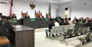 Para Terduga Pelaku Tewasnya Mahasiswa IAIN Sultan Amai Gorontalo Didakwa Pasal 359 KUHP