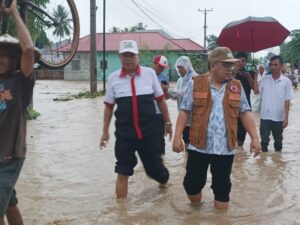 Wabub Hendra Cs Respon Korban Banjir Di Desa Hutabohu Dan Kecamatan Biluhu