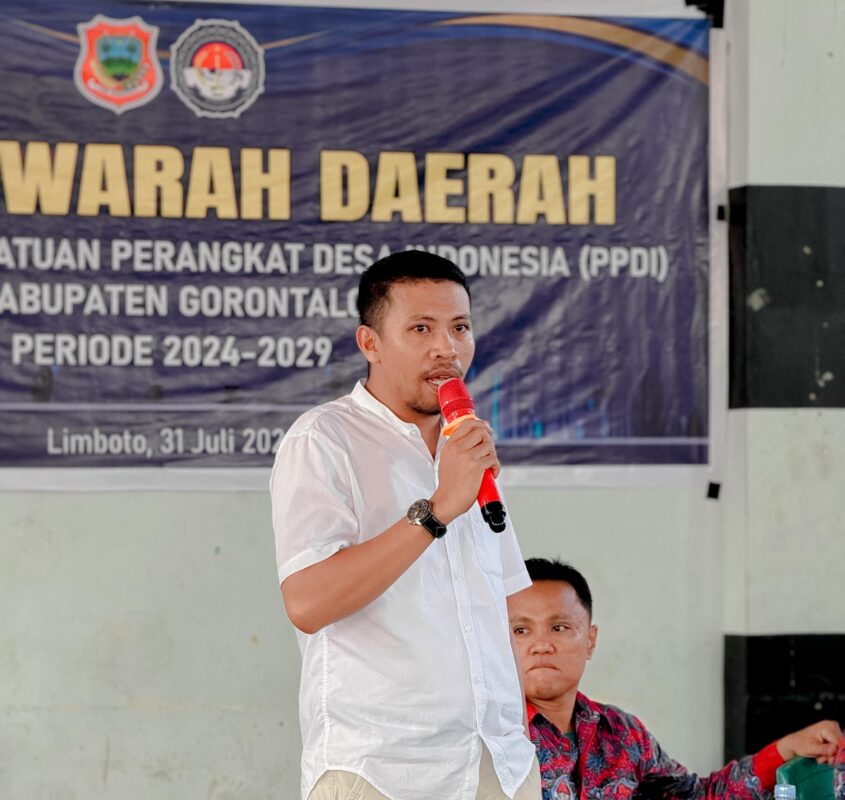 Terpilih Aklamasi, Agus N. Ali Nahkodai Persatuan Perangkat Desa Indonesa Kabupaten Gorontalo