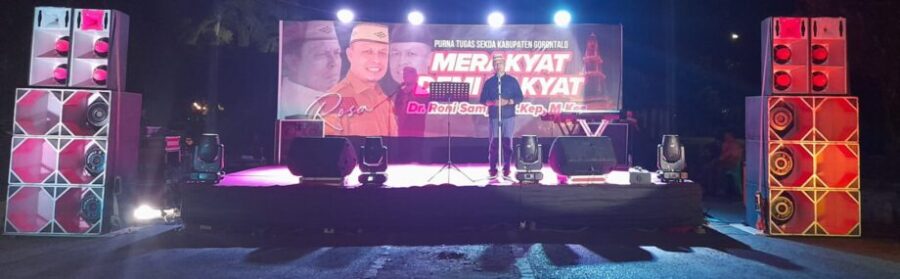 Komunitas Warkop Dan Komunitas Bentor Gelar Purna Tugas Roni Sampir