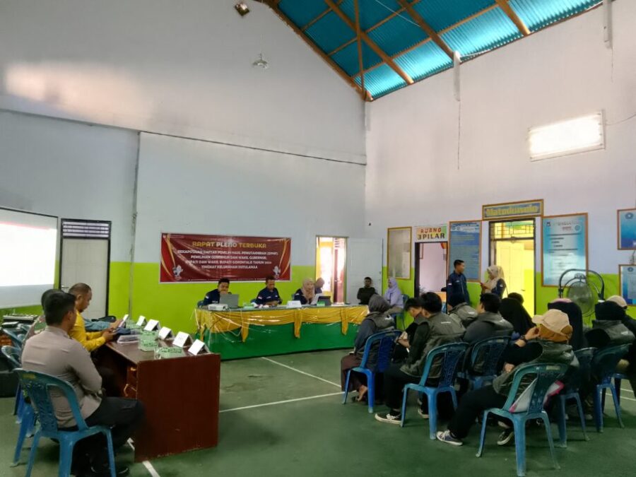 PPS Kelurahan Dutulanaa Gelar Rapat Pleno Terbuka Rekapitulasi Daftar Pemilih Pilkada 2024