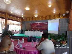 KPU Gorut Gelar Rakor Persiapan Pendaftaran Calon Bupati Dan Wakil Bupati Pada Pilkada 2024