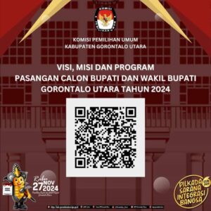 KPU Gorut: Visi Dan Misi Pasangan Calon Pilkada 2024 Bisa Di Unduh Melalui Website Ini