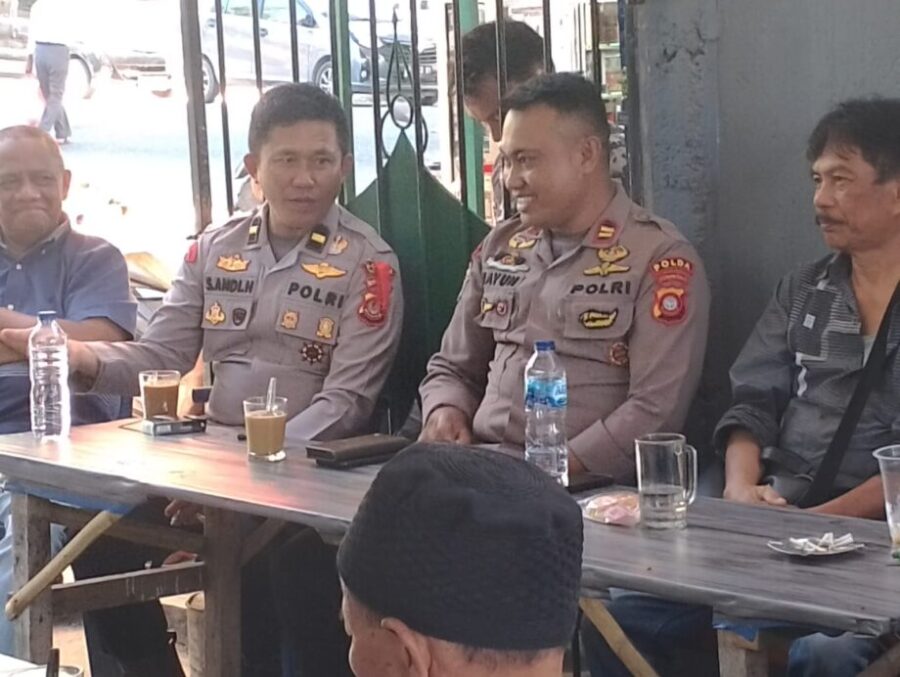 Apresiasi Komunitas Warkop Emi, Iptu Hayun Ilowa Ajak Warga Jaga Situasi Kamtibmas