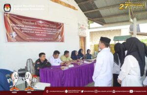 KPU Kabupaten Gorontalo Telah Menetapkan Jadwal Bimtek Untuk Badan Penyelenggara Adhoc