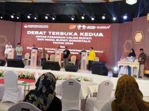 KPU Kabupaten Gorontalo Persiapkan Debat Kedua Paslon Bupati dan Wakil Bupati