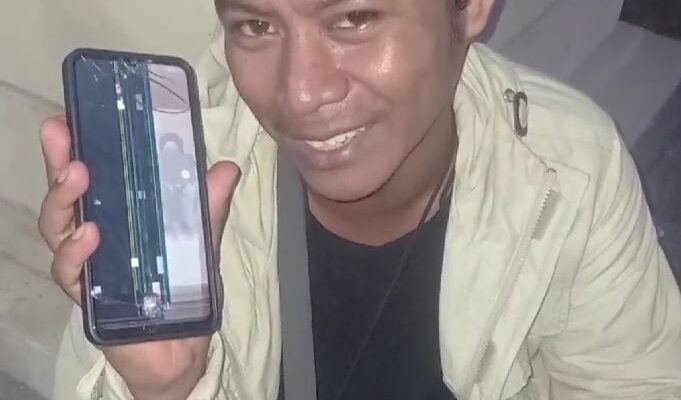 Liputan Unjuk Rasa, Seorang Wartawan di Gorontalo Diduga Dipukul Polisi dan Dirusak Alat Kerjanya