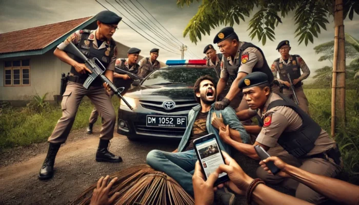 Oknum Anggota Polisi Di Gorontalo Diduga Intimidasi Wartawan Saat Liputan
