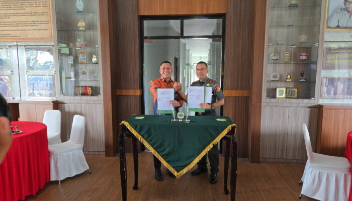 BRI Branch Office Limboto dan Korem 133/Nani Wartabone Gorontalo Tandatangani Perjanjian Kerjasama