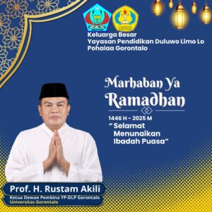 Sambut Bulan Ramadhan 1446 Hijriah, Prof. Rustam Akili: Sucikan Hati dan Tebarkan Kebaikan