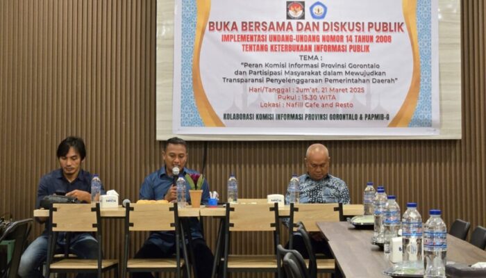 KIP Gorontalo Gelar Edukasi Keterbukaan Informasi Publik untuk Mahasiswa