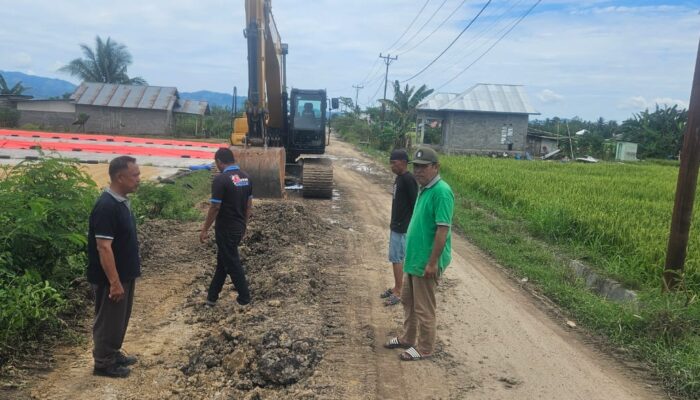 Selain Soroti PT. PG Gorontalo, Rahmat Maku Minta Pelaksana Jalan Sukamakmur – Polohungo Lakukan Penanganan Totalitas