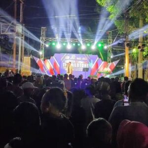 Perayaan Malam Tumbilotohe di Desa Huidu Berlangsung Meriah