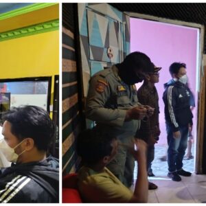 Tindaklanjuti Instruksi Bupati Gorontalo, Kesbangpol dan Satpol-PP Razia THM di Wilayah Telaga Cs