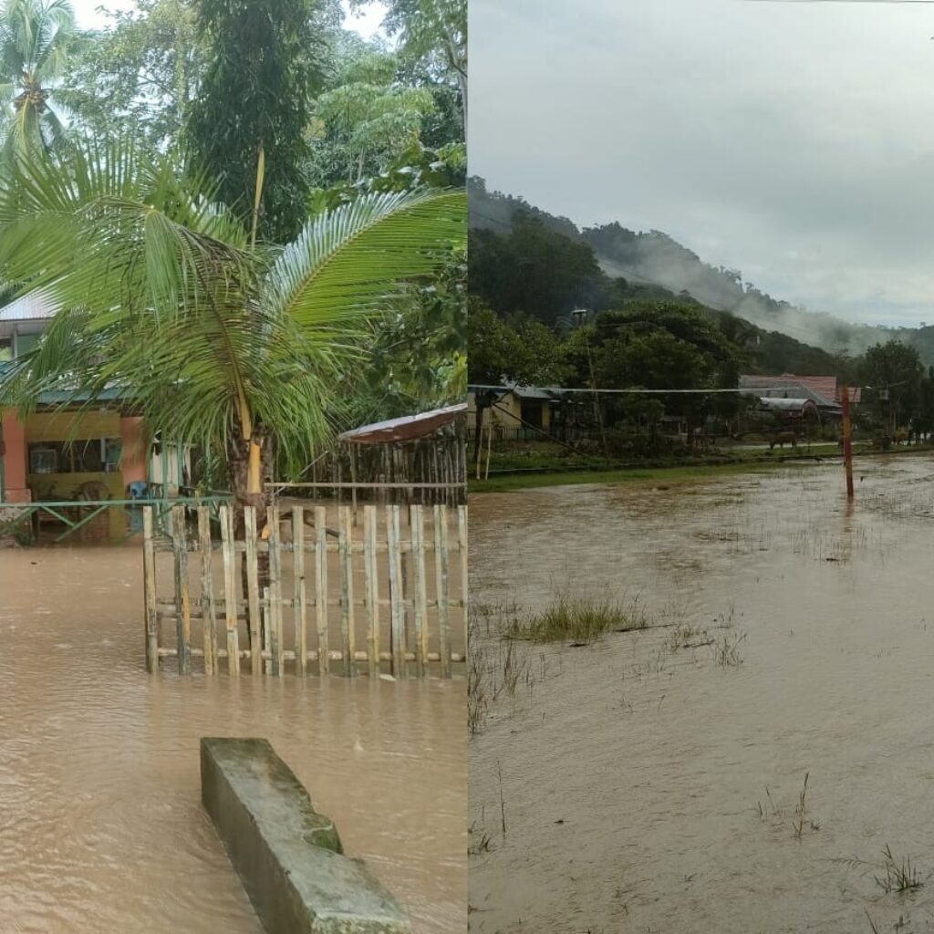 Tanggul Topopo Jebol , Puluhan Rumah di Bilato Terendam Banjir