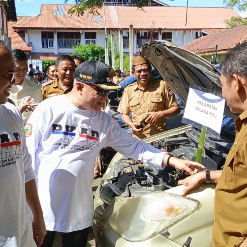 Bupati Gorontalo Temukan Sejumlah Kendaraan Dinas Rusak dan Mati Pajak, Sofyan: 9 Miliar Kemana?
