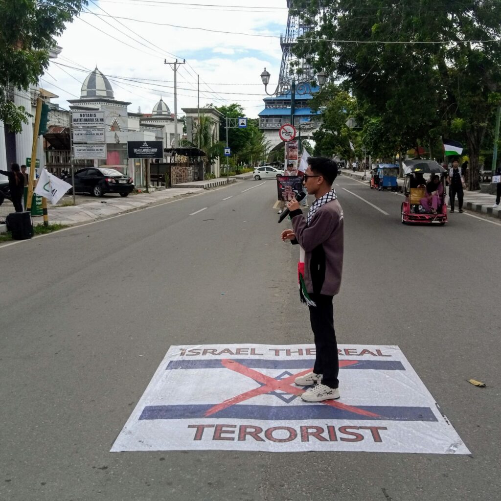 Aksi Kemanusiaan Peduli Palestina digelar di Gorontalo, Seruan Boykot Produk Israel Berkelanjutan